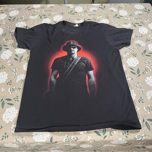 Vintage Kid Rock Shirt Black Mens Medium Black Music Rock Band Concert Y2K